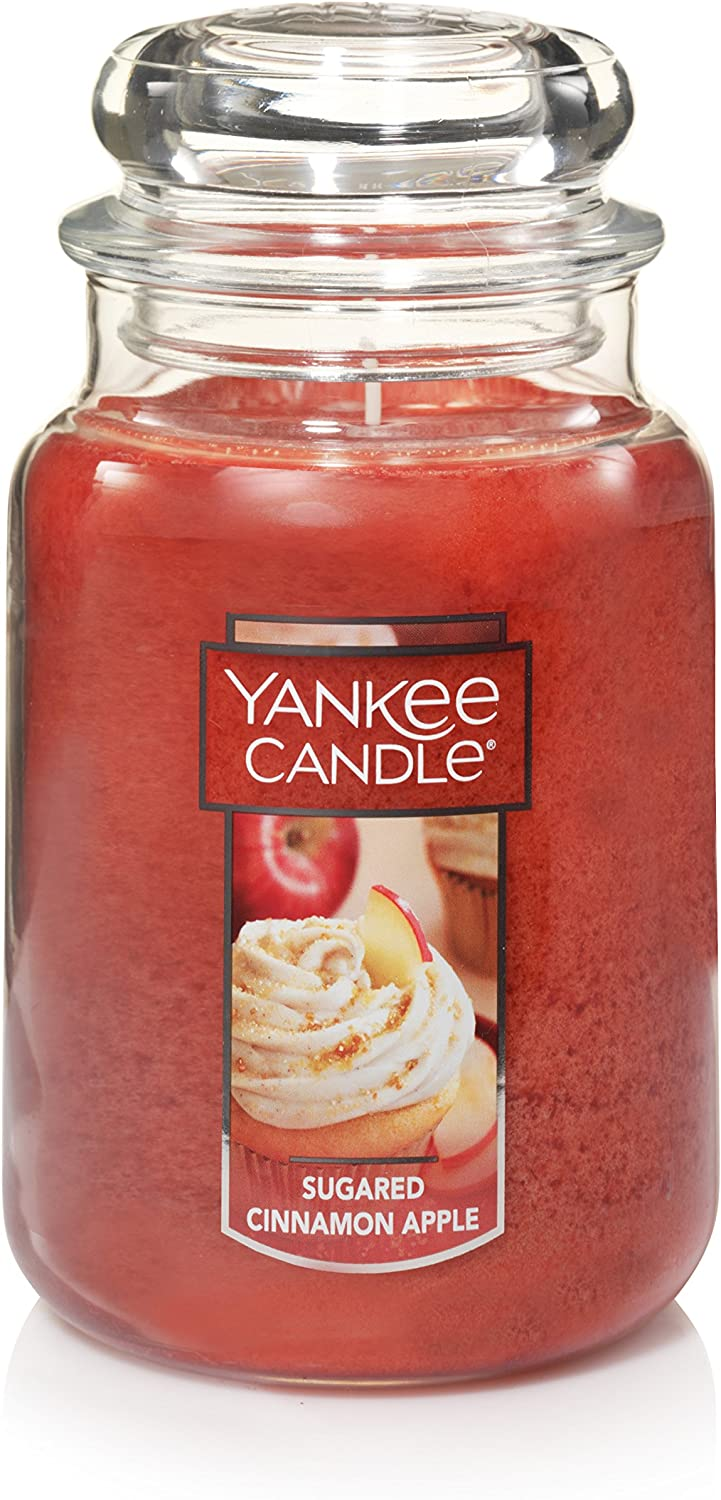Yankee Candle Sugared Cinnamon Apple Candle