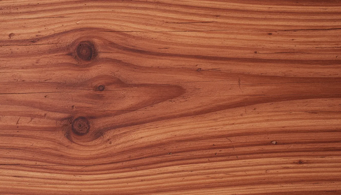 The image features a close-up view of natural cedar wood grain, showcasing its rich reddish-brown color and unique texture, which is ideal for a seasoned outdoor traditional sauna. This type of wood, when properly cared for, can help prevent mold growth and maintain a pleasant sauna experience.