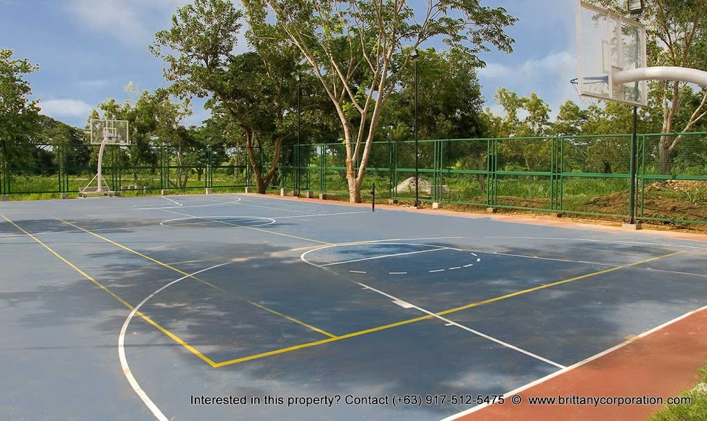 The basketball court at Georgia Club help residents live a healthier lifestyle