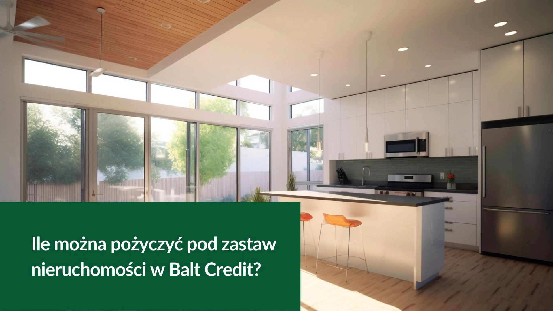 Ile można pożyczyć pod zastaw nieruchomości w Balt Credit?