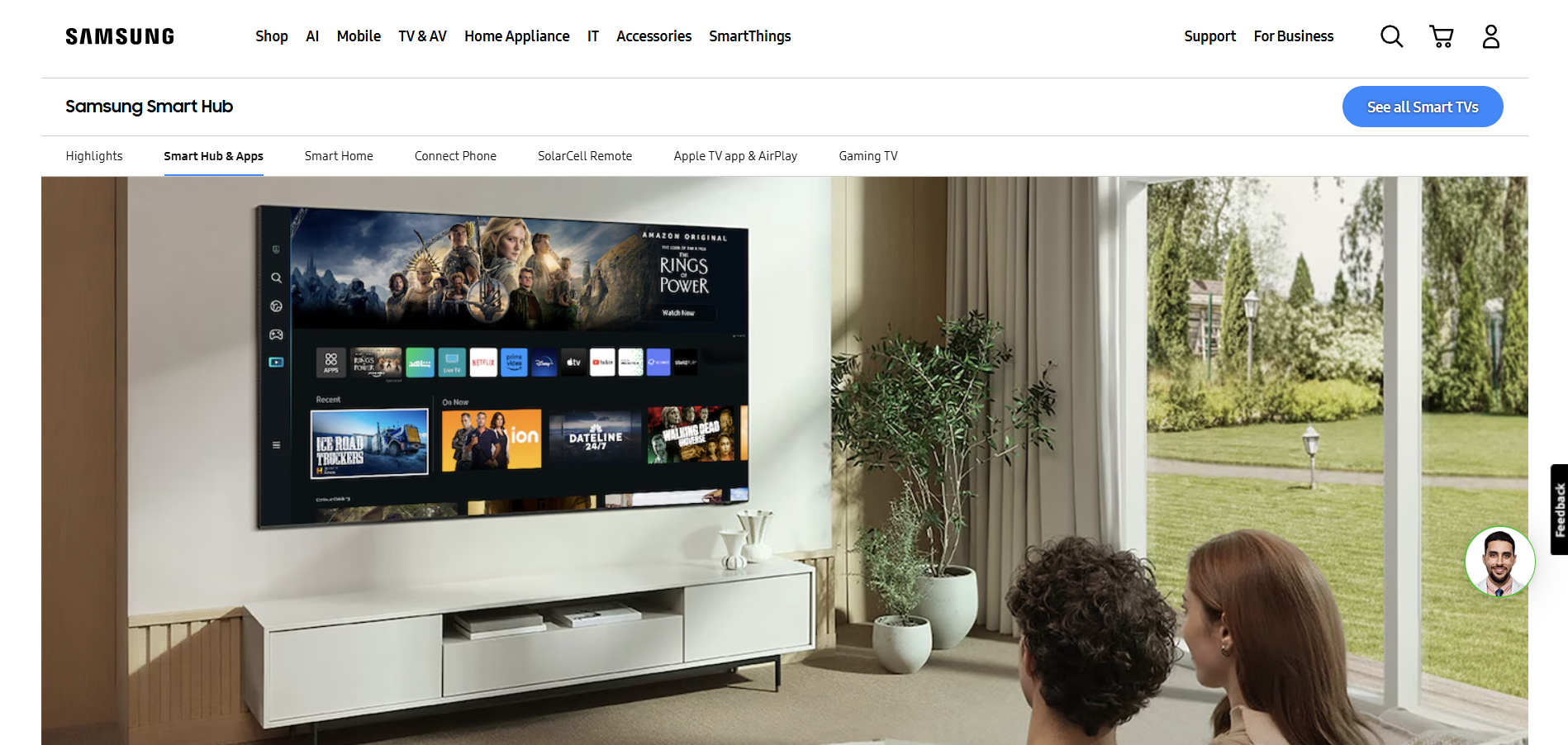 Samsung-Smart-TV-Hub