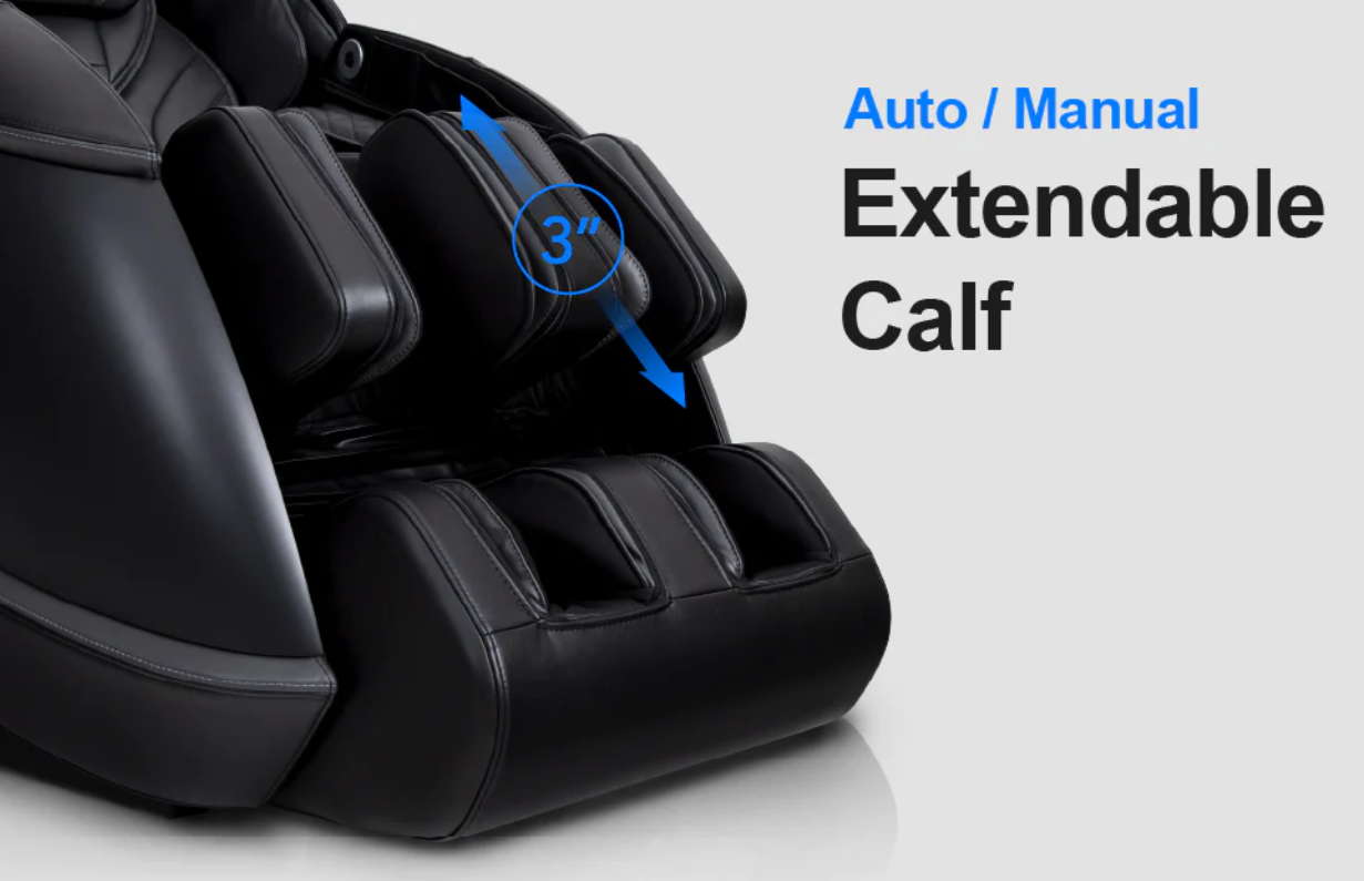 Image of a massage chair that massages with chair rollers.