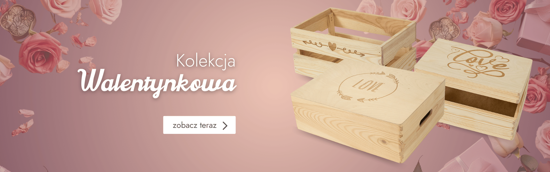 Opakowania na prezenty walentynkowe