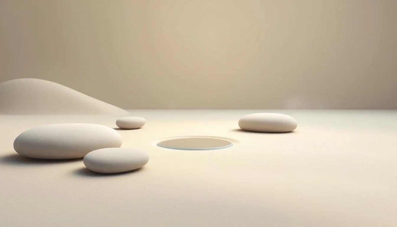 Eine entspannende Klanglandschaft in einer VR-Meditation.