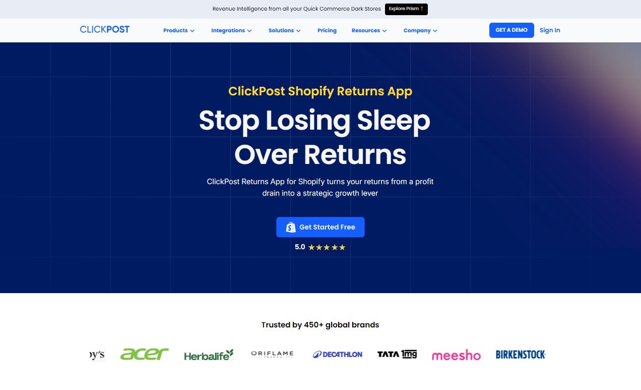 Best ReturnGo alternatives: ClickPost