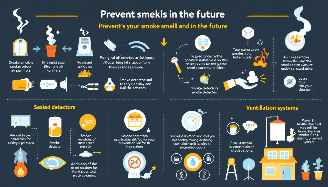 Preventing smoke smells in the future.