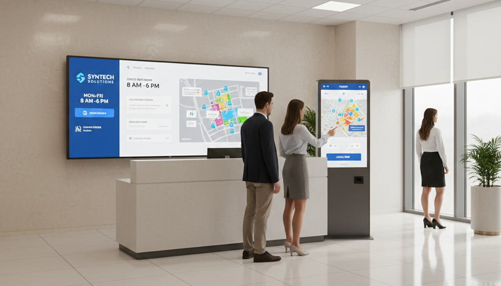 What Are the Best Building Signage Ideas for the Workplace? 8 visitor information displays