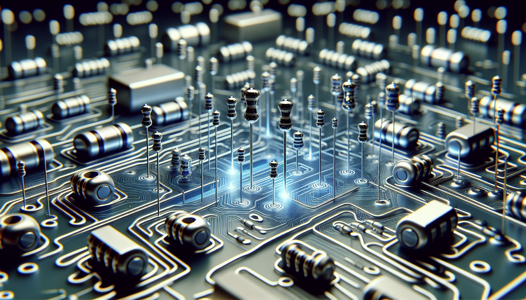 Illustration of electronic circuits