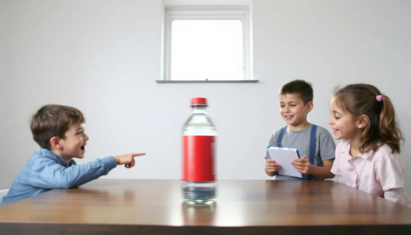 kinder flaschendrehen