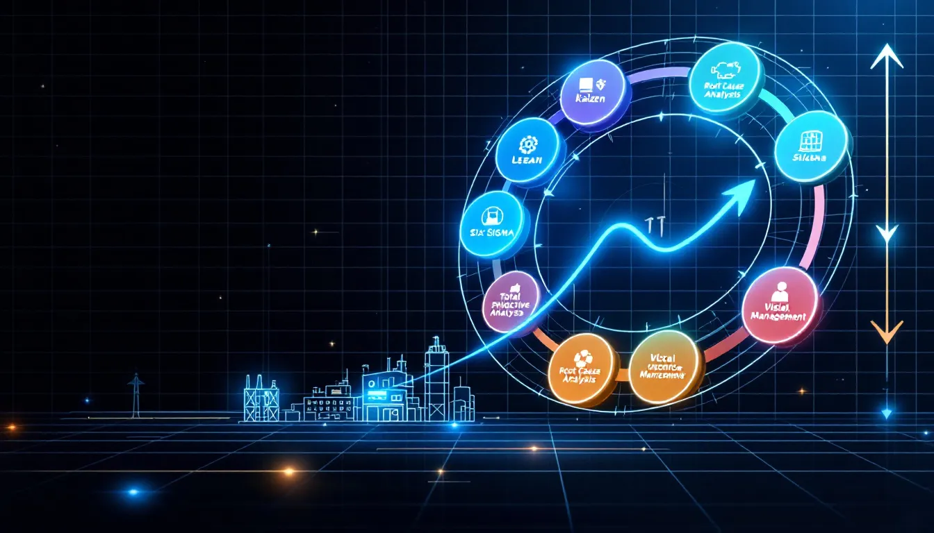 Continuous improvement strategies in manufacturing.