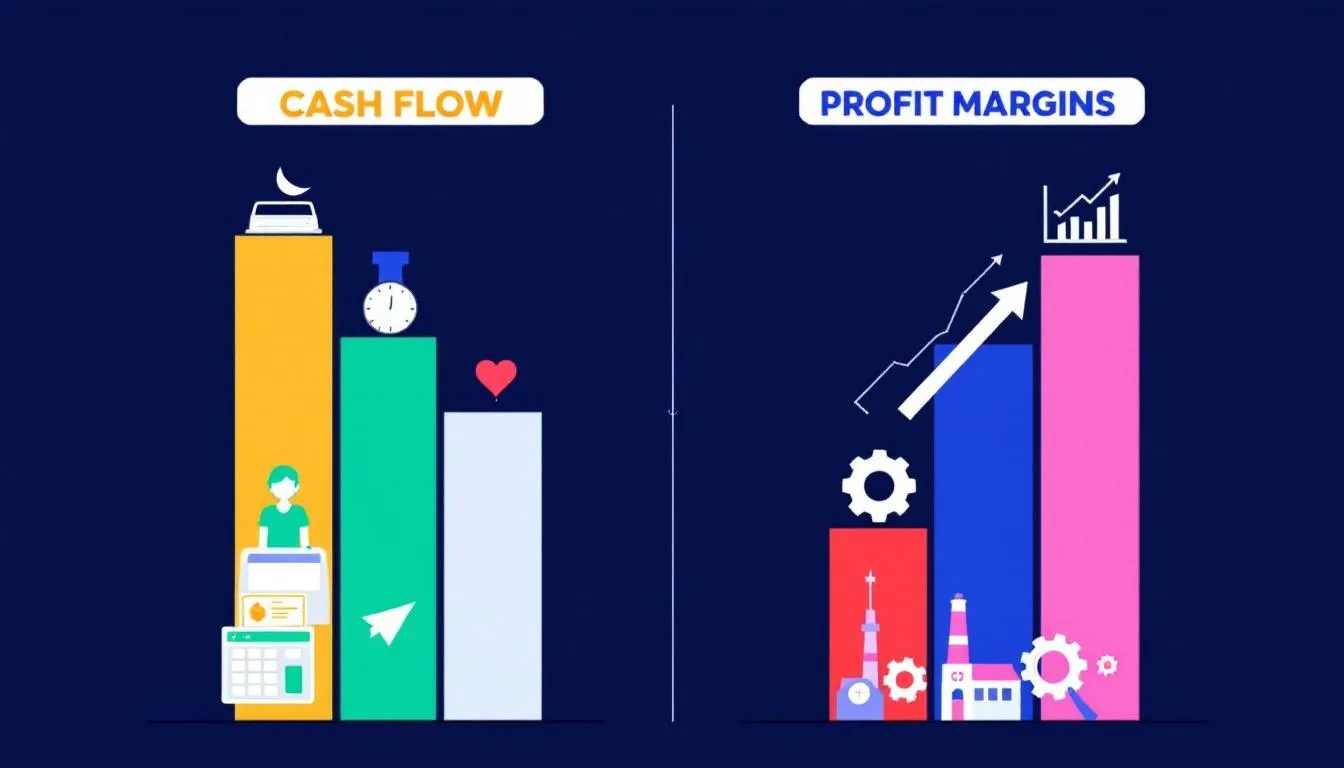 Real-world examples of cash management importance, showing various business scenarios.