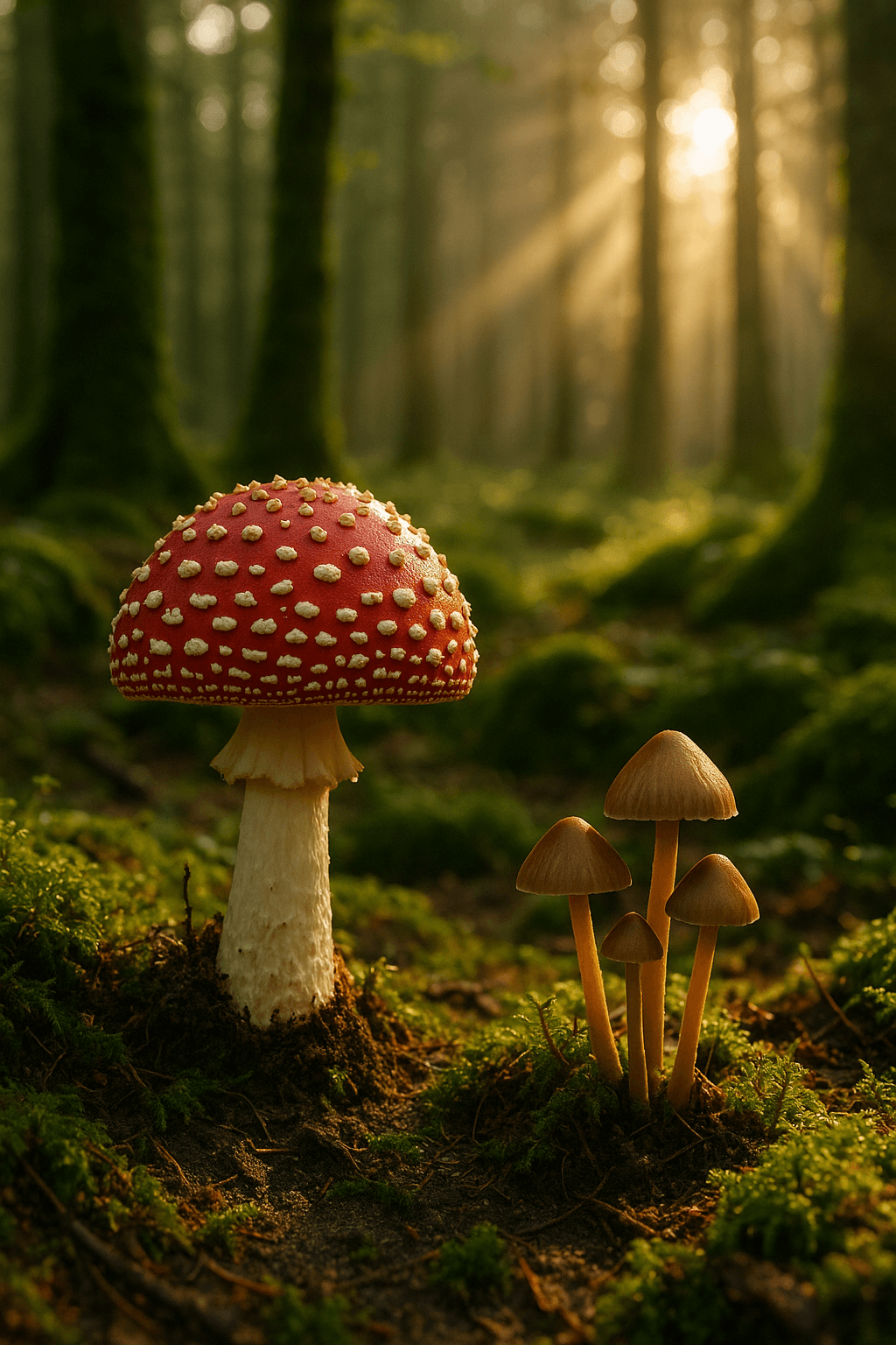 fly agaric vs psilocybin mushroom