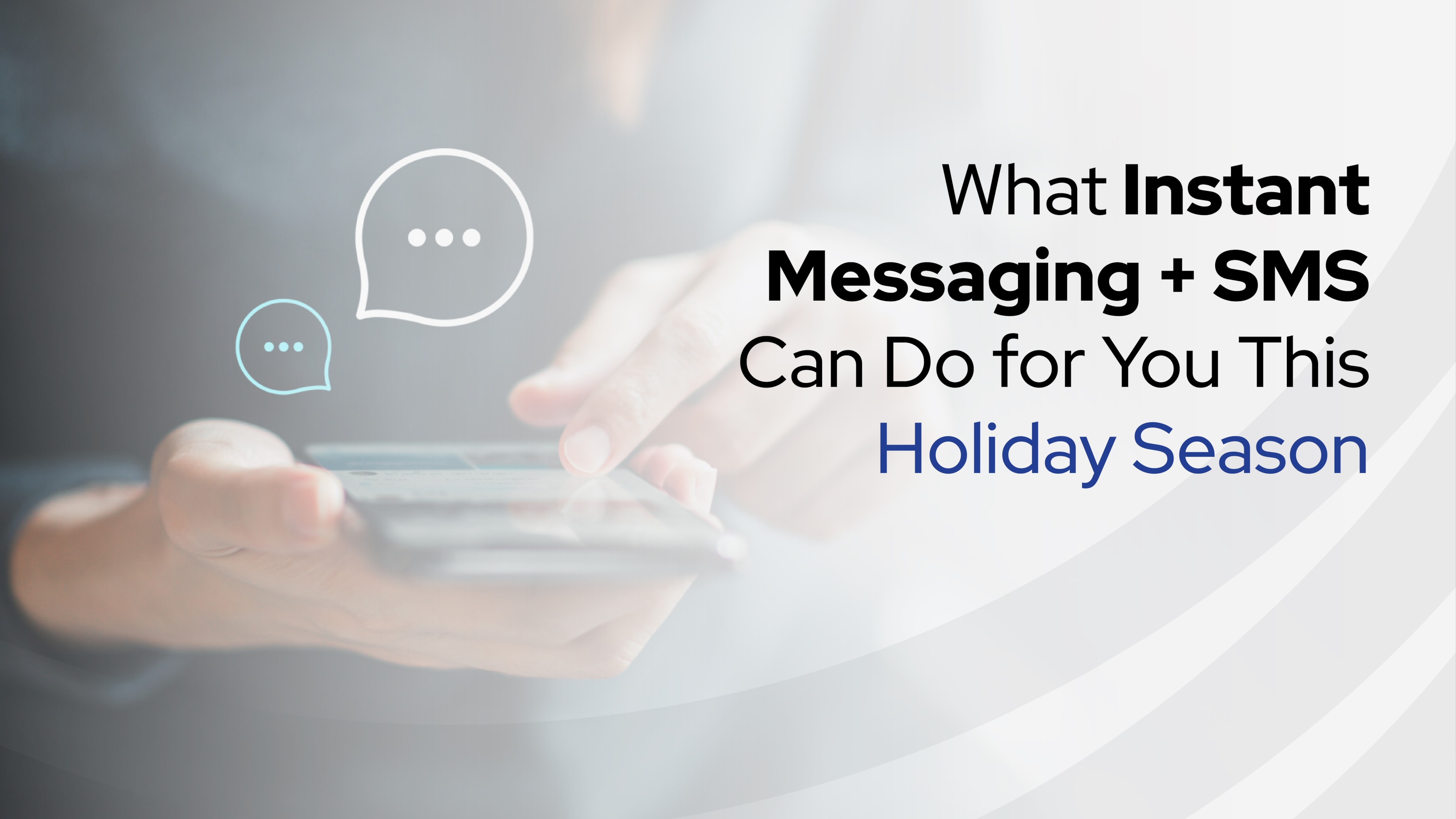 A sales team member taking time to send a quick text asking for feedback about customer satisfaction.