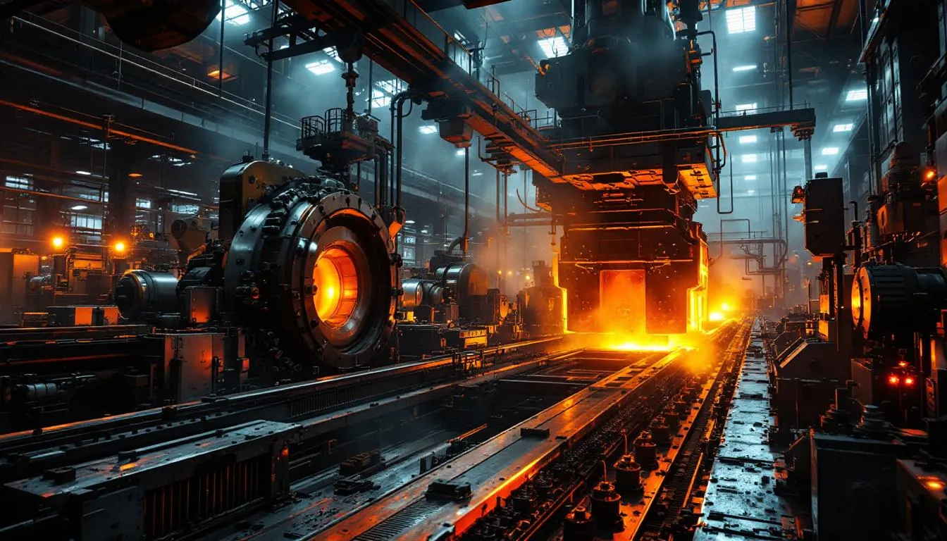 Key features of leading die casting factories highlighted through advanced machinery.