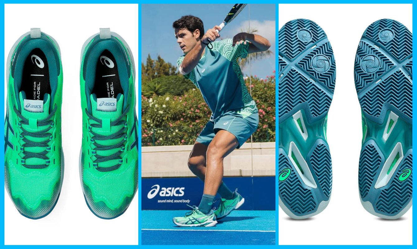 Asics SonicSmash FF Green SS26 Coki Nieto