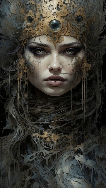 ai generated, Evil Empress