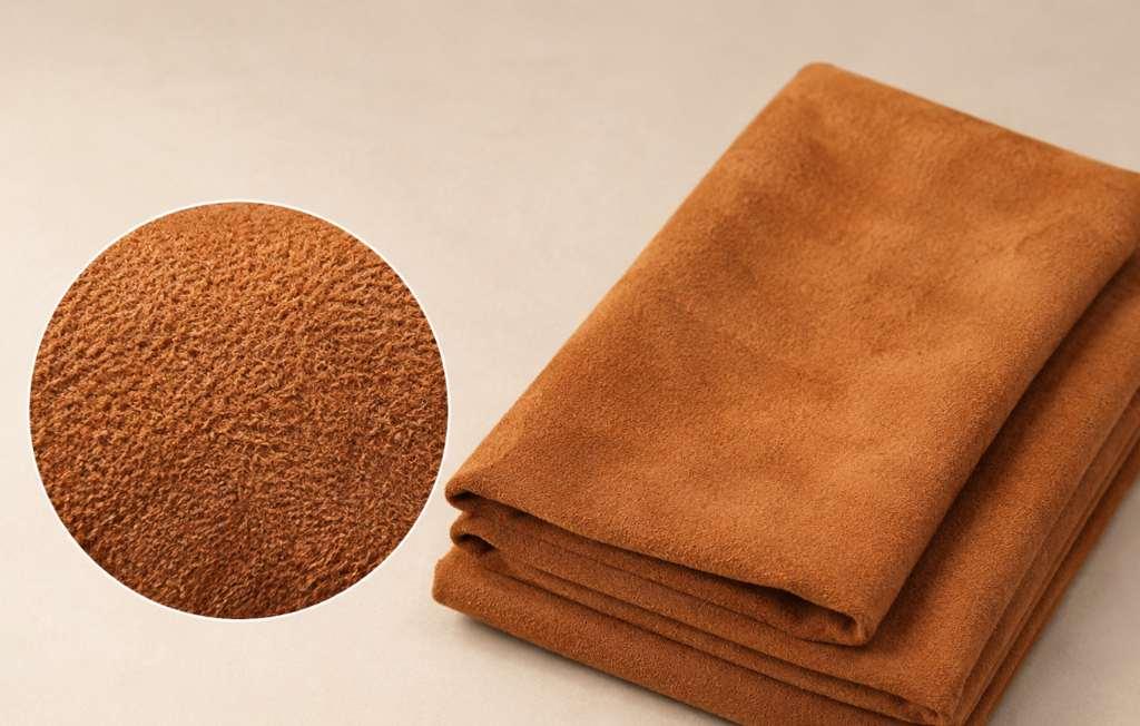 Suede microfiber cloth