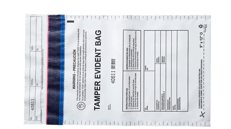 Tamper Evident Bag