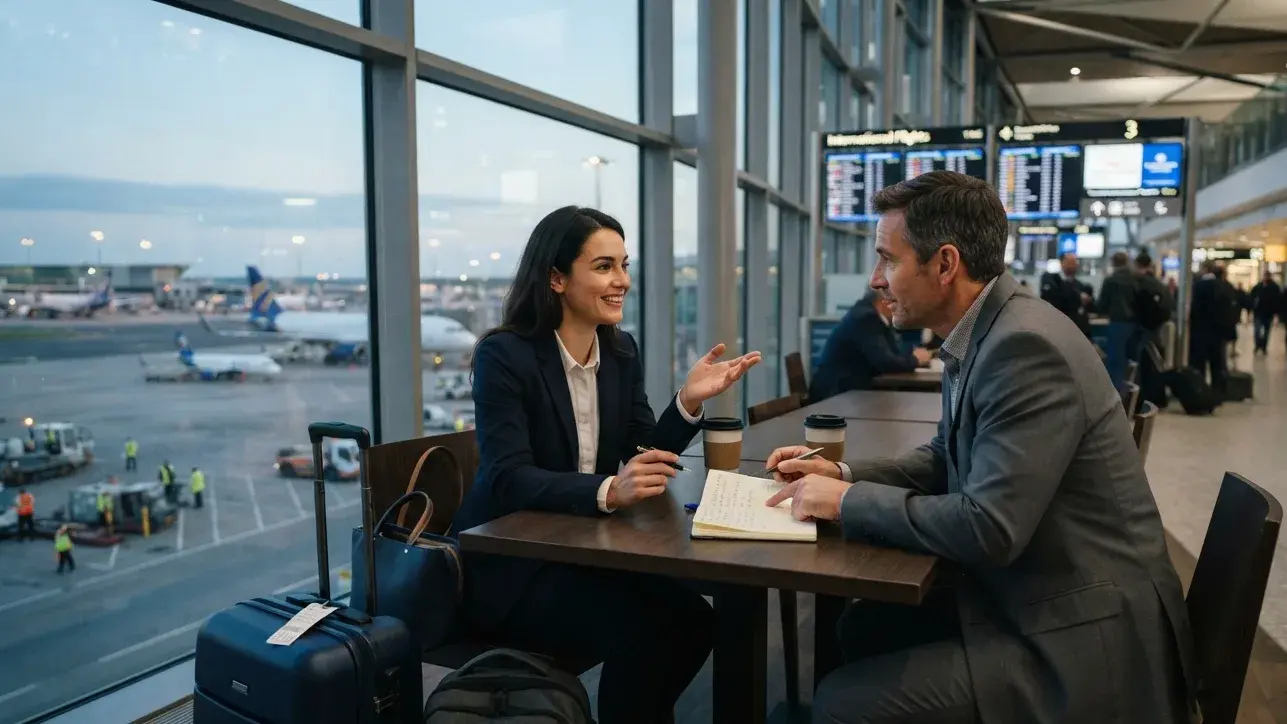 How To Choose A Provisional Flight Route When Your Employer Controls The Booking