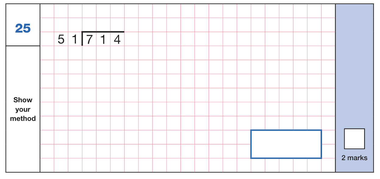 Arithmetic Paper 1 - Question 25