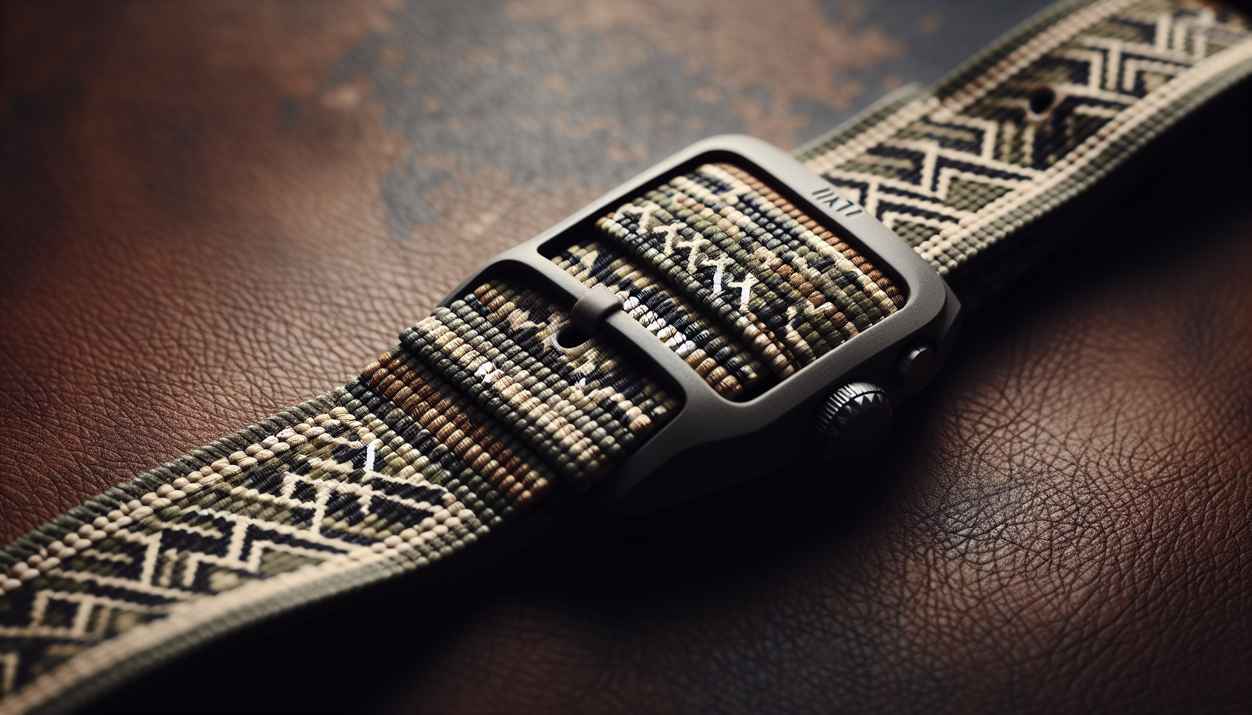 Customized NATO strap with a classic design