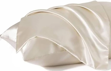 Bedsure Satin Pillowcase- Beige
