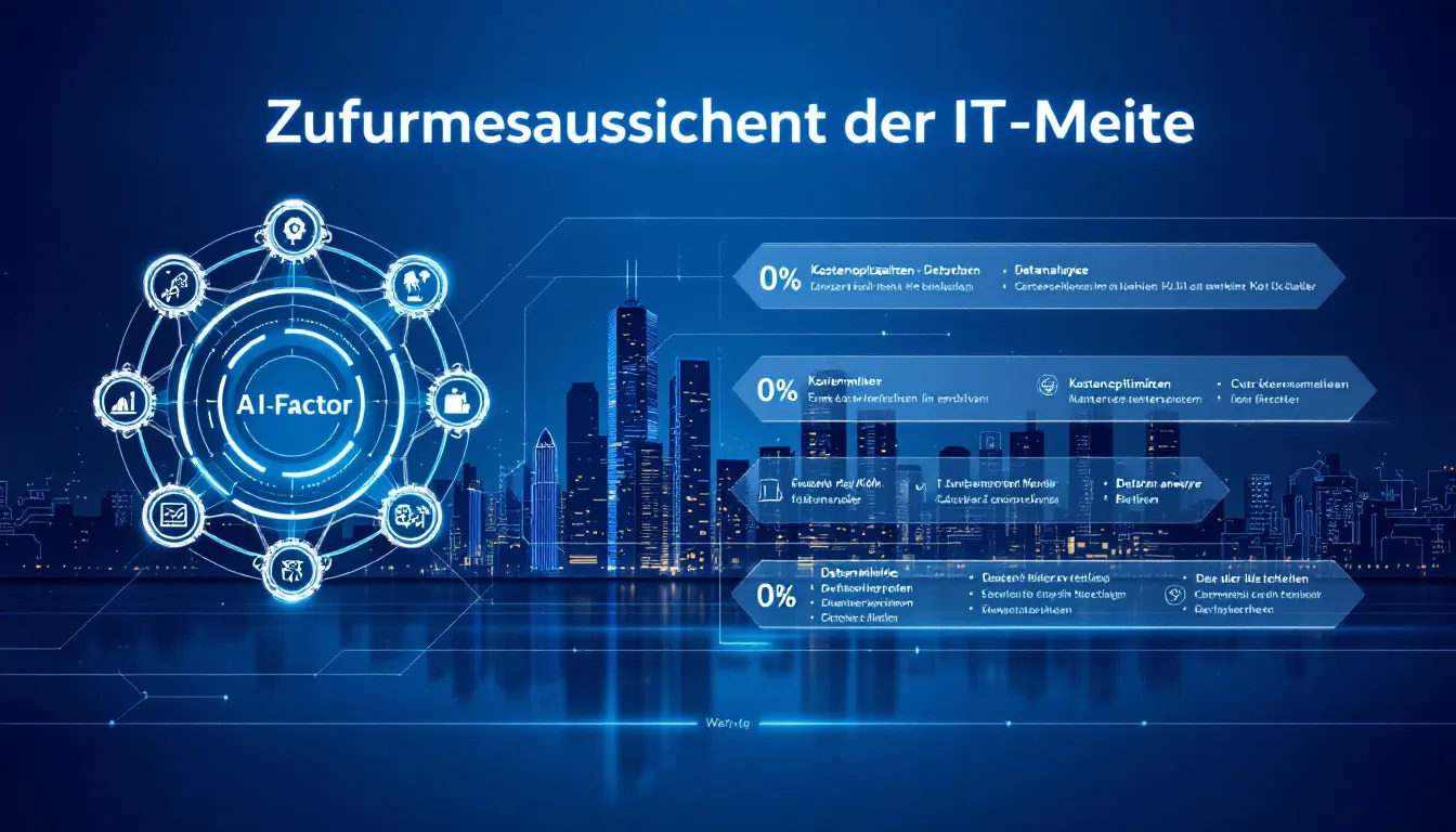 Zukunftsaussichten der IT-Miete mit Fokus auf KI und Nachhaltigkeit.