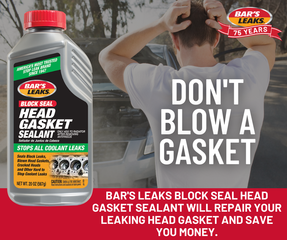 Bar's Leaks engine block head gasket sealant, one of the top head gasket sealers on the market.