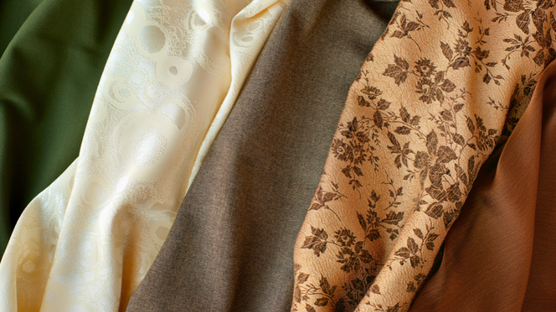 Drying jacquard fabrics