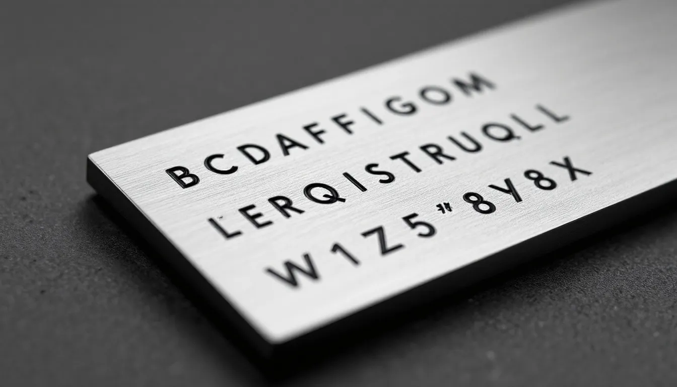 A guide on choosing the best metal plate for seed phrase storage.