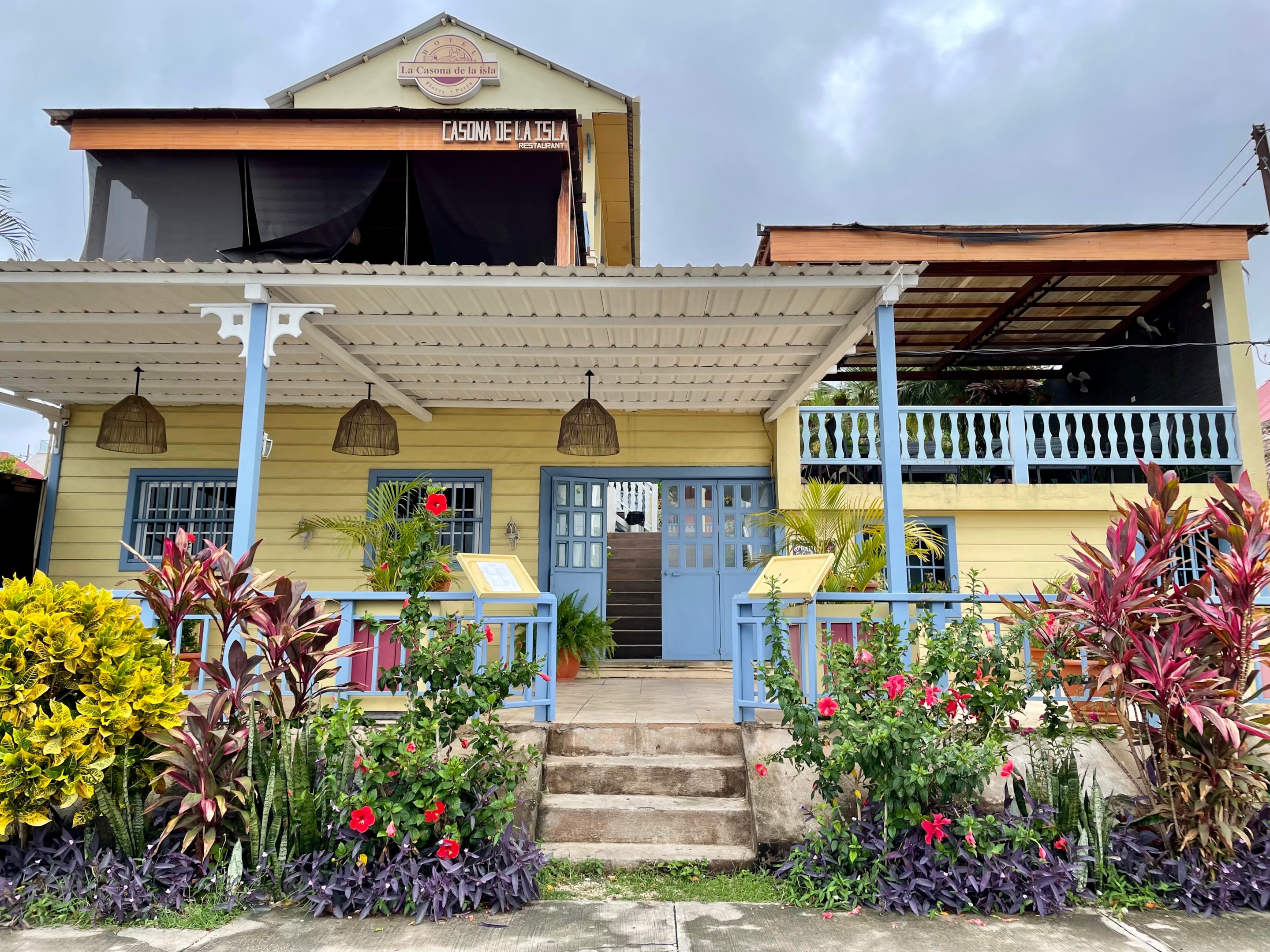 Hotel Casona de La Isla on Flores Island, Guatemala