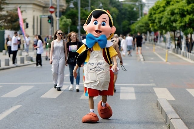 mascot, pinocchio, character