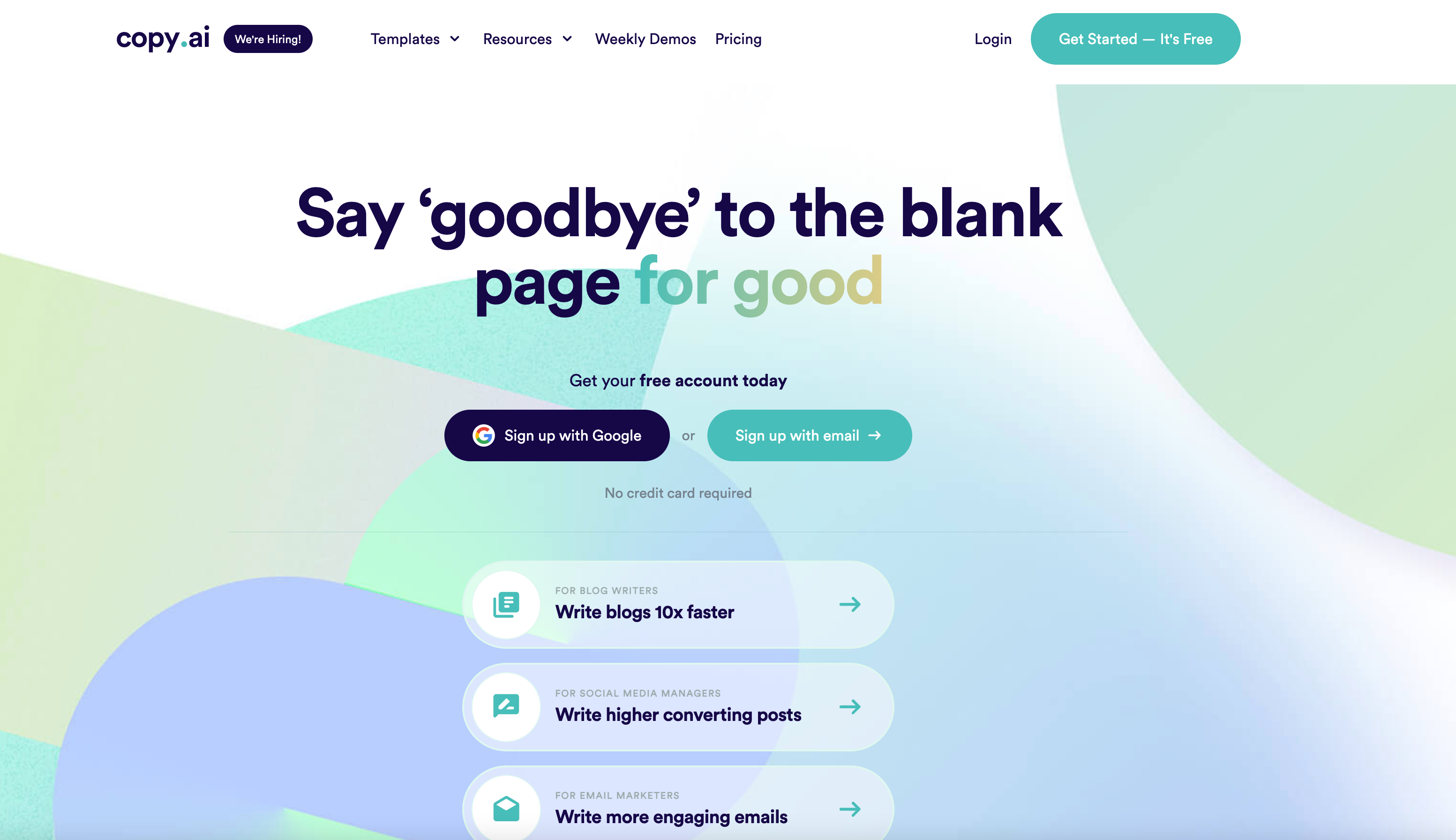 CopyAi drives premium results in a matter of seconds