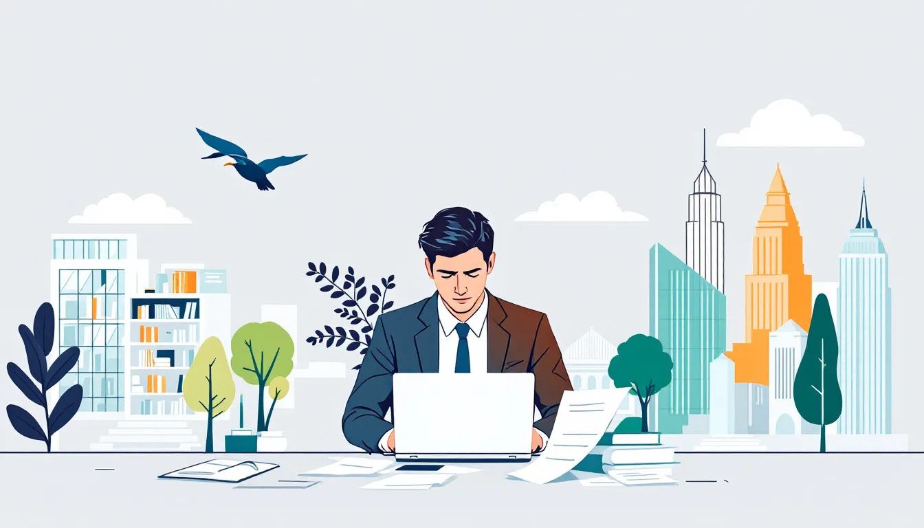 A young professional facing early-career challenges in their job.