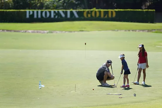 Large putting green