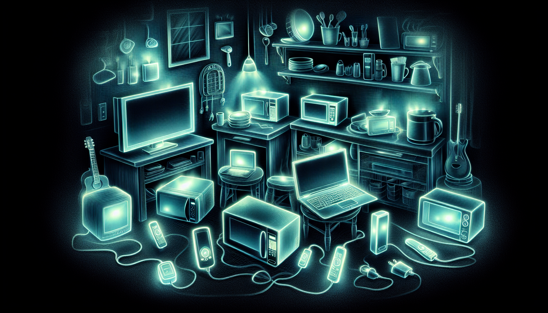 Illustration of high standby power consumption