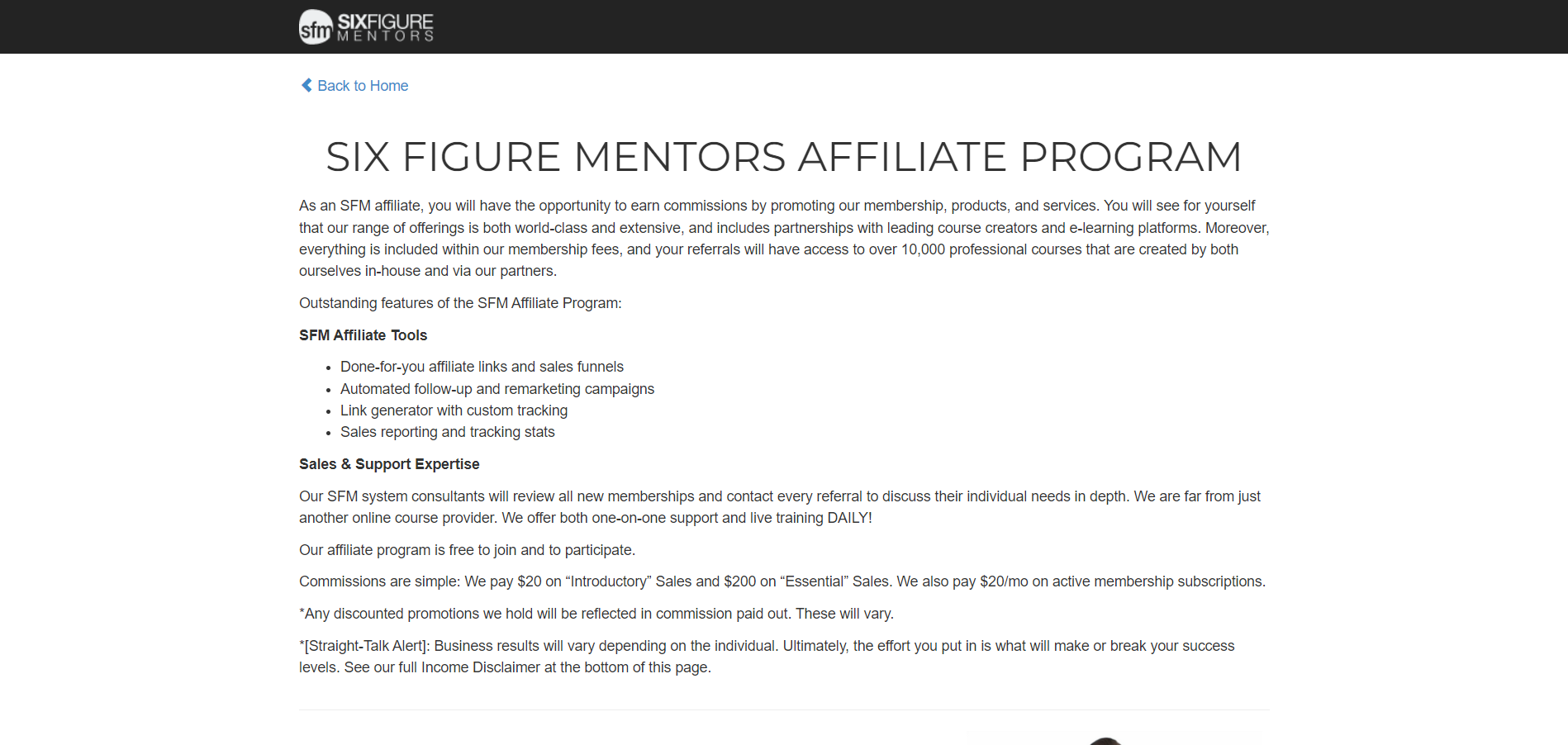 Six Figure Mentors