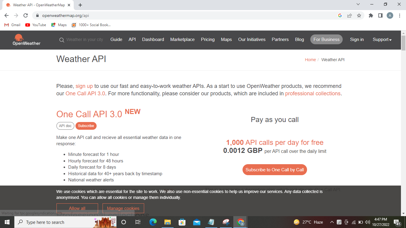 access the API using popular programming languages