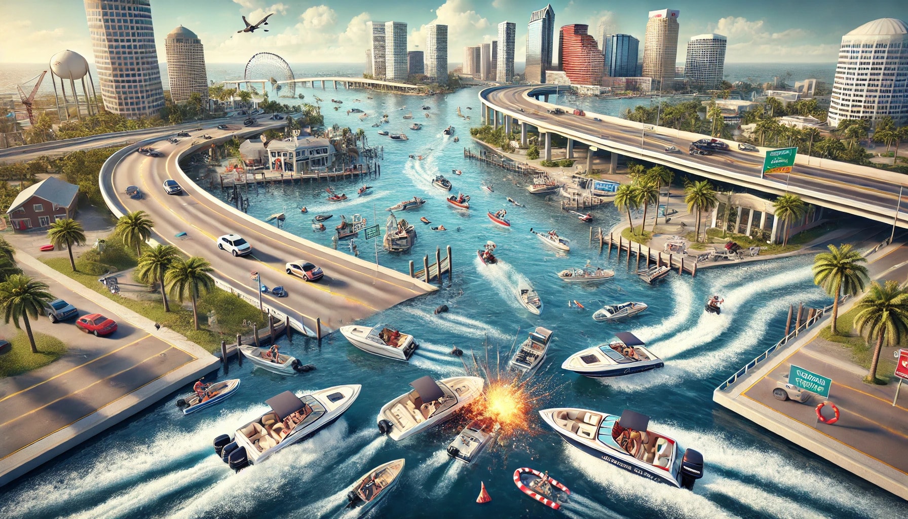 Boat accidents arise from various factors, often involving negligence or unsafe conditions.
