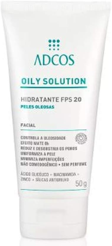 Hidratante para pele oleosa e acneica da Adcos. Fonte da imagem: site oficial da marca. 