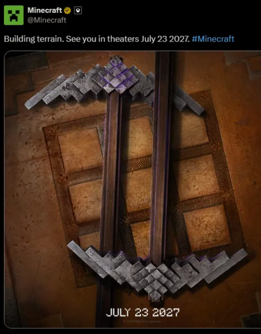 minecraft movie 2 release date