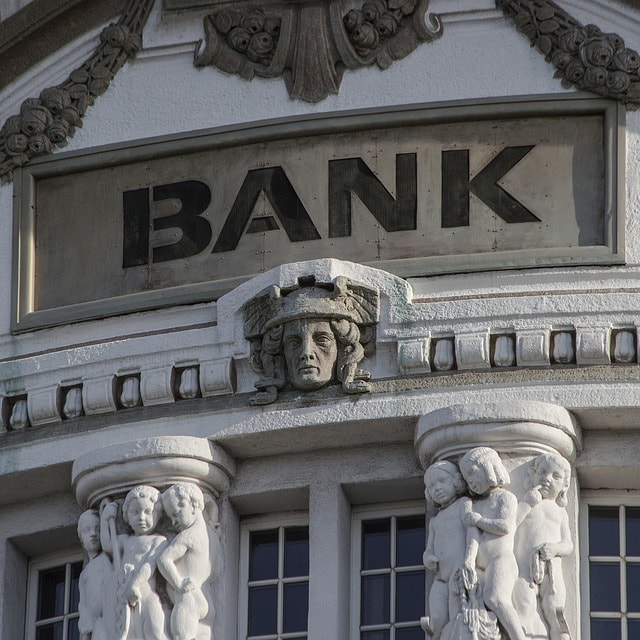 bank, building