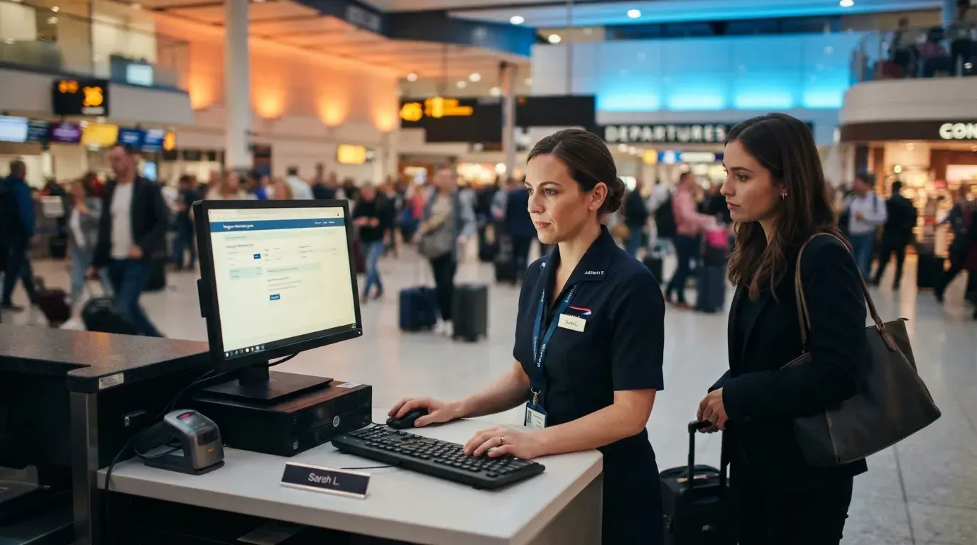 Dummy ticket PNR verification and booking reference review