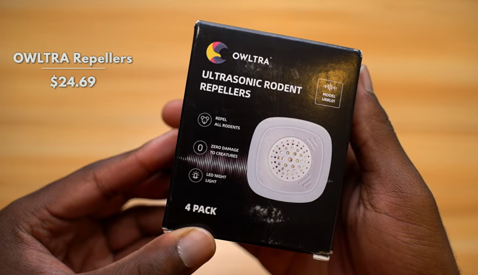 OWLTRA OW-5 Ultrasonic Rodent Repeller