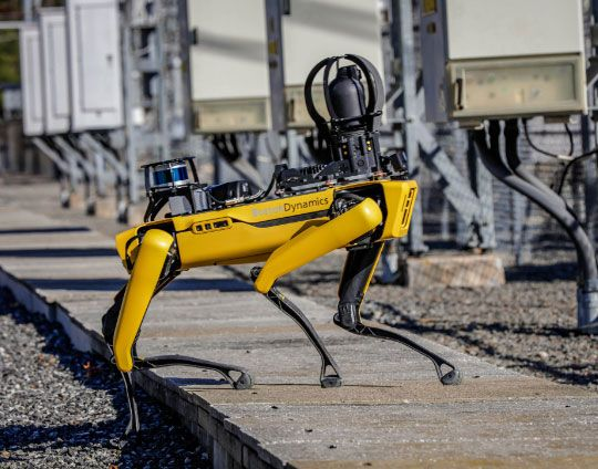 NDT drones and robotics used for inspection