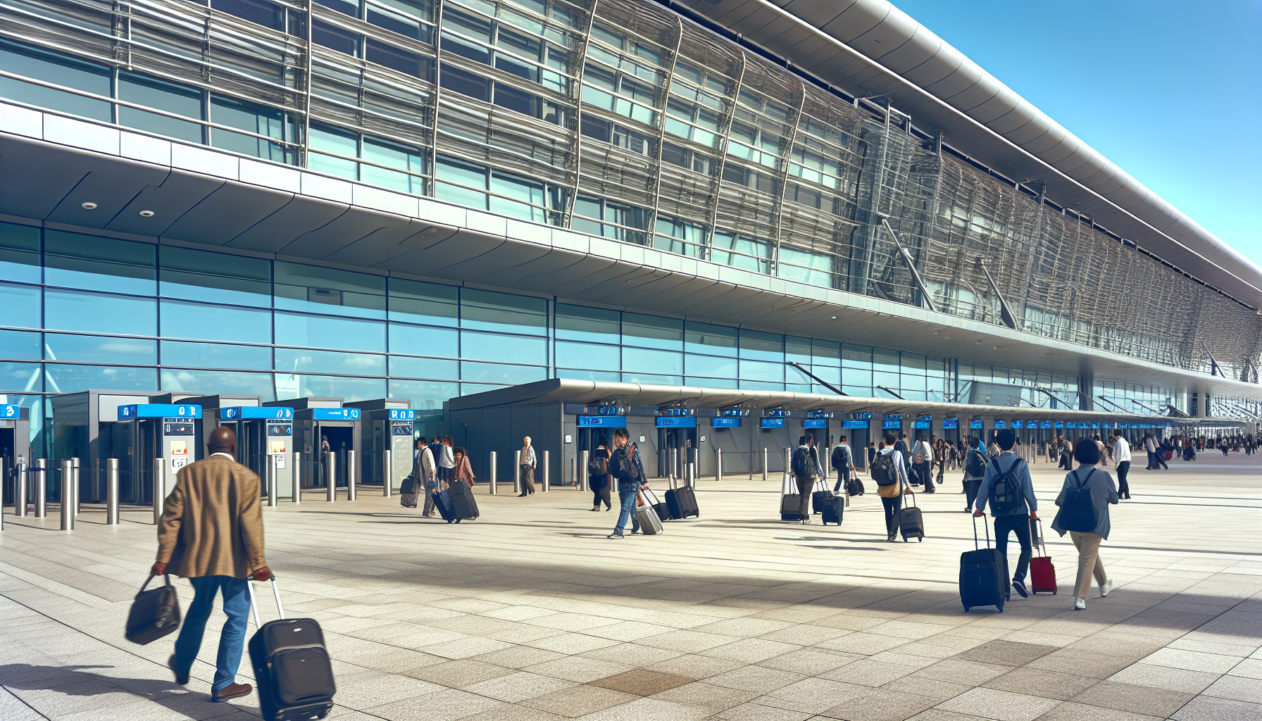 Newark Liberty International Airport terminal exterior