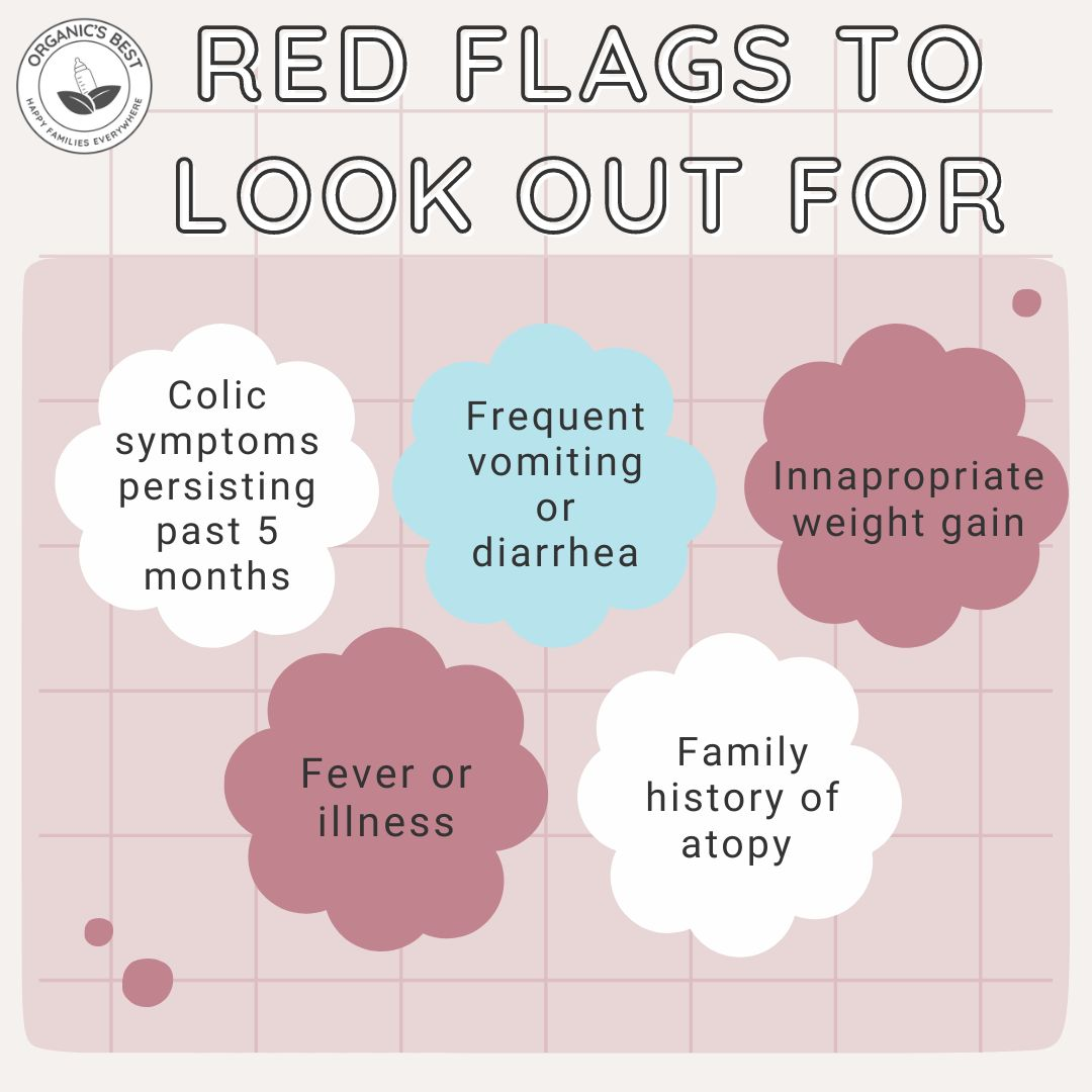 Red flags your baby might have something other than colic | Organic's Best