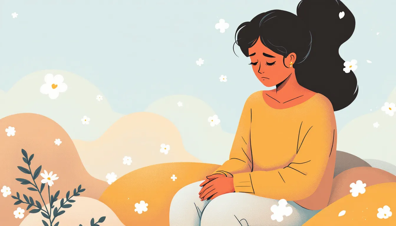 A person looking contemplative while recognizing signs of mental illness.