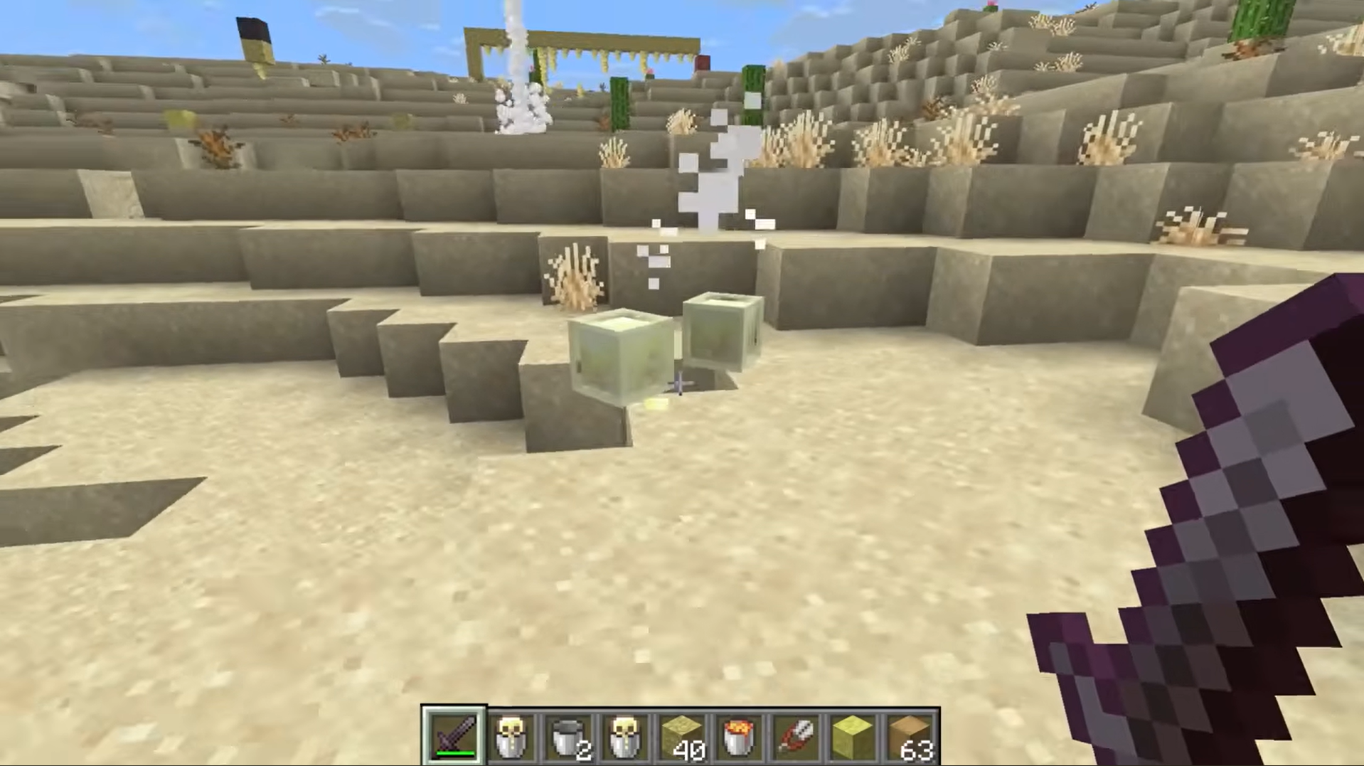 Large Sulfur Cube Death In Minecraft