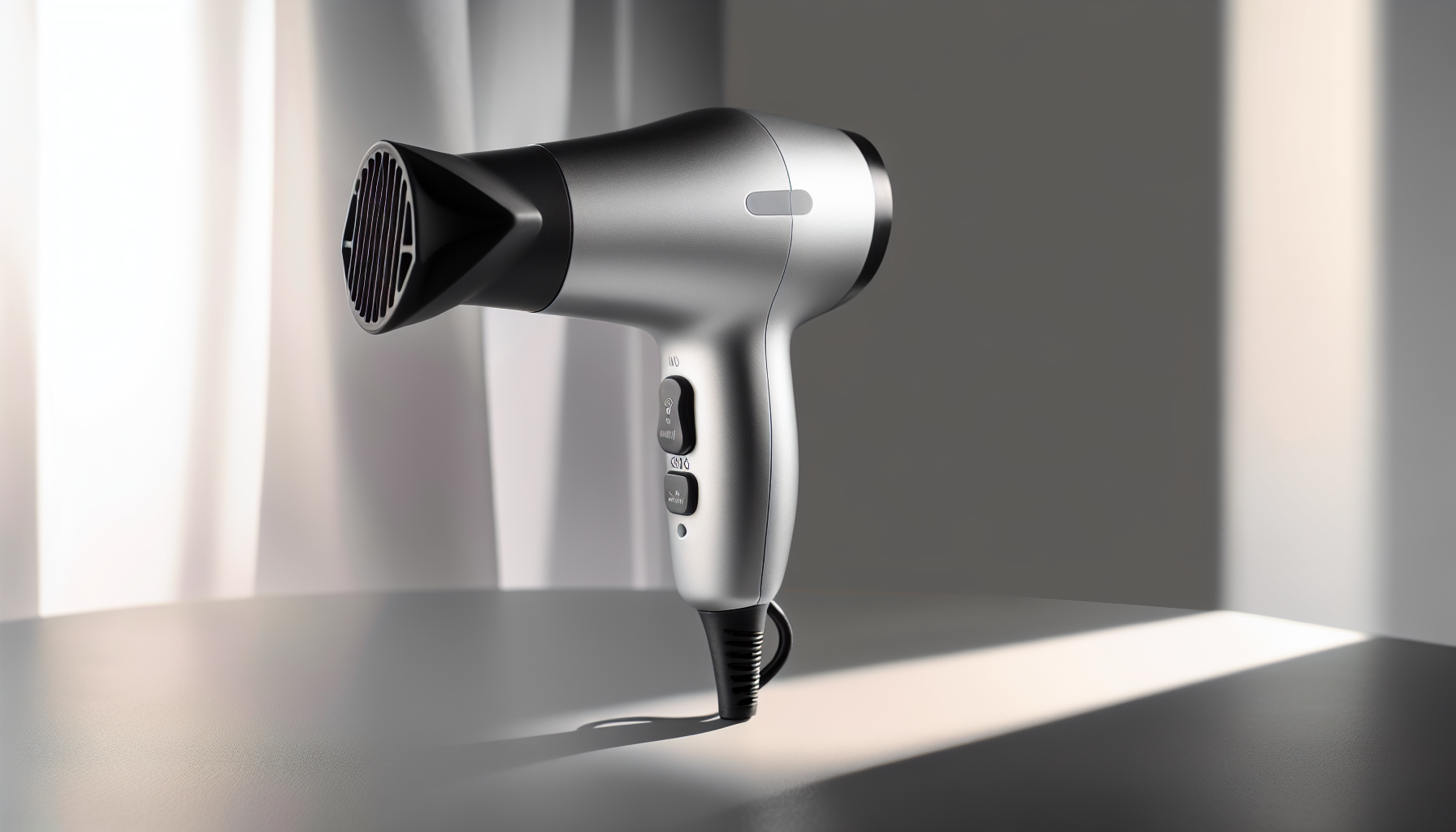 Dual voltage hair dryer suitable for international travel